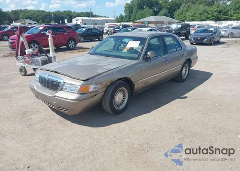 2001 Mercury Grand Marquis Ls from USA, damaged, VIN 2MEFM75W41X606701